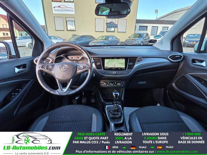 Opel Crossland X 1.2 Turbo 110 ch BVM Noir M�tallique de 2020