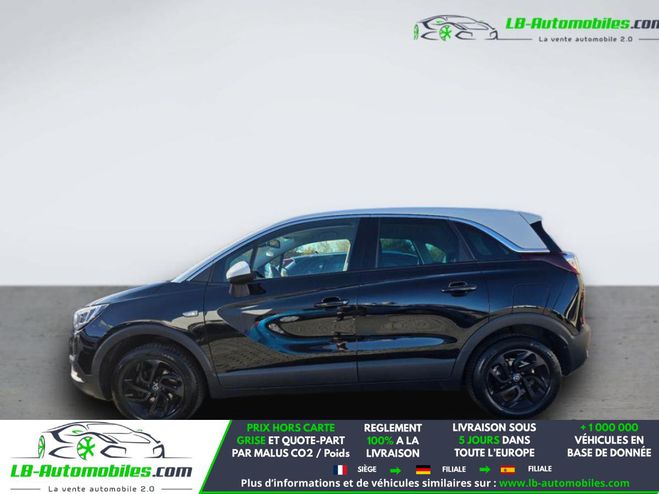 Opel Crossland X 1.2 Turbo 110 ch BVM Noir M�tallique de 2020