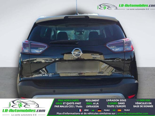 Opel Crossland X 1.2 Turbo 110 ch BVM Noir M�tallique de 2020
