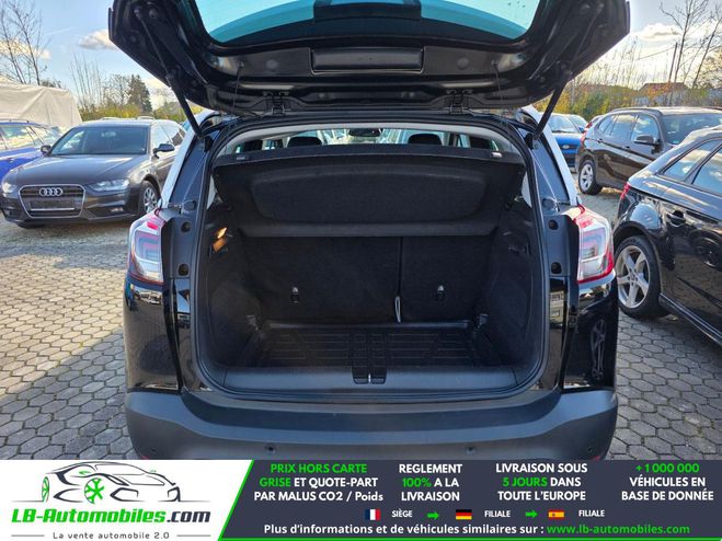 Opel Crossland X 1.2 Turbo 110 ch BVM Noir M�tallique de 2020