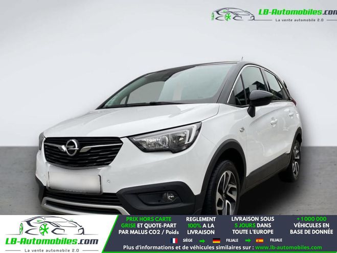 Opel Crossland X 1.2 Turbo 110 ch BVM Blanc de 2018