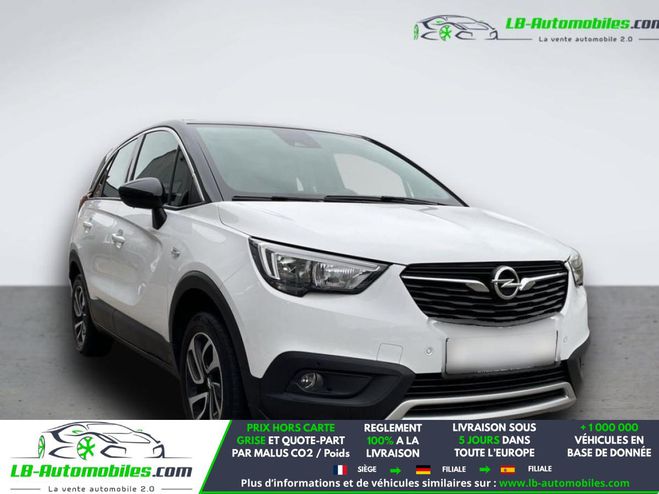 Opel Crossland X 1.2 Turbo 110 ch BVM Blanc de 2018