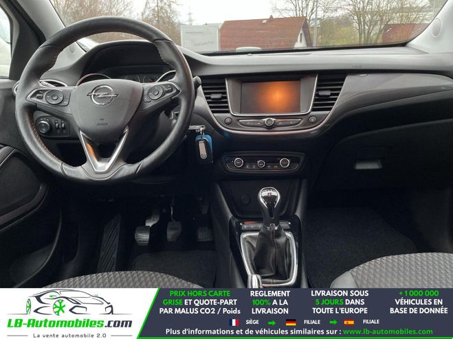Opel Crossland X 1.2 Turbo 110 ch BVM Blanc de 2018