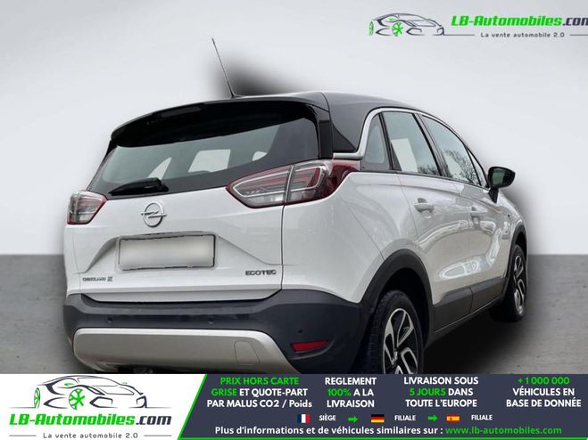 Opel Crossland X 1.2 Turbo 110 ch BVM Blanc de 2018