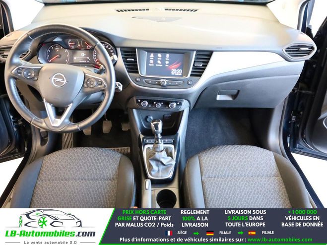 Opel Crossland X 1.2 Turbo 110 ch BVM Bleu M�tallique de 2020