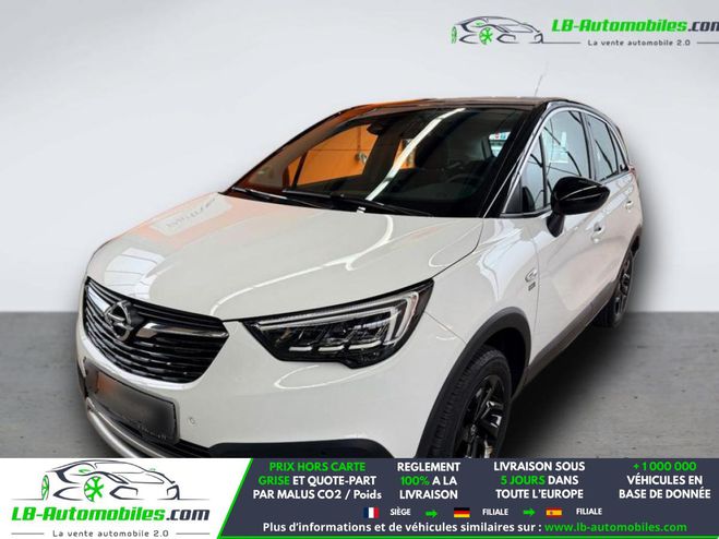 Opel Crossland X 1.2 Turbo 110 ch BVM Blanc de 2020