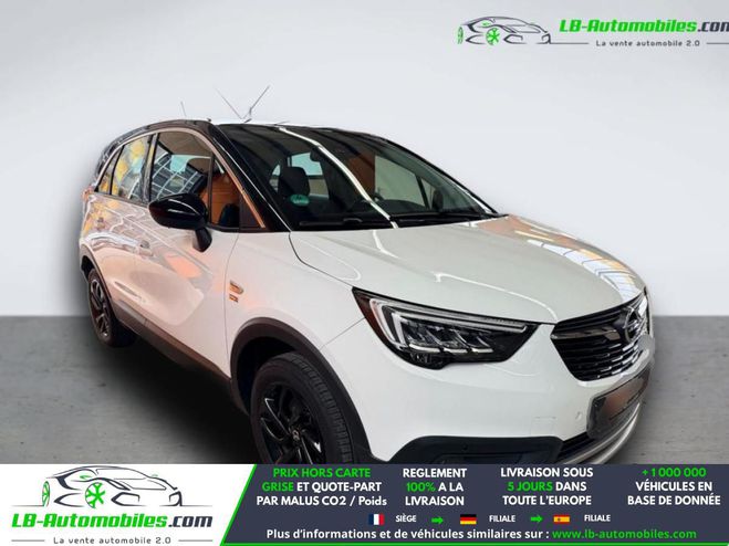 Opel Crossland X 1.2 Turbo 110 ch BVM Blanc de 2020