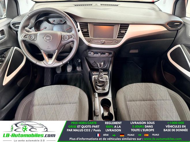 Opel Crossland X 1.2 Turbo 110 ch BVM Blanc de 2020