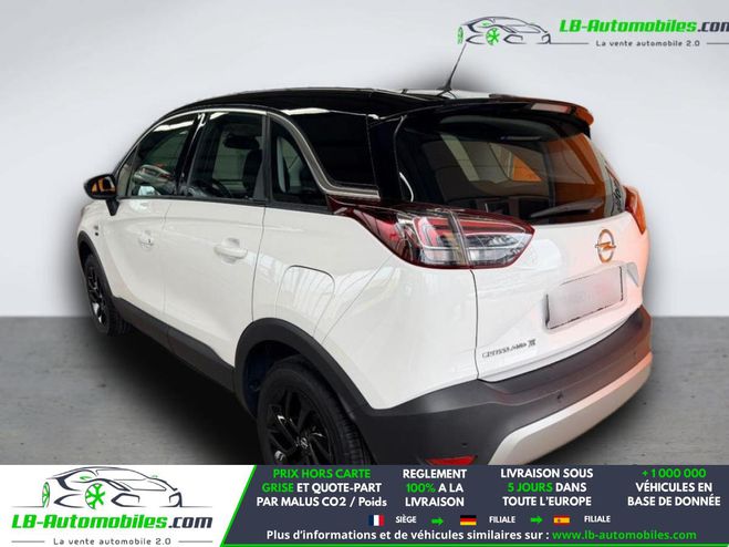 Opel Crossland X 1.2 Turbo 110 ch BVM Blanc de 2020