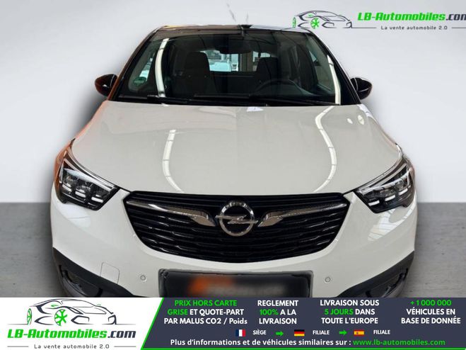 Opel Crossland X 1.2 Turbo 110 ch BVM Blanc de 2020