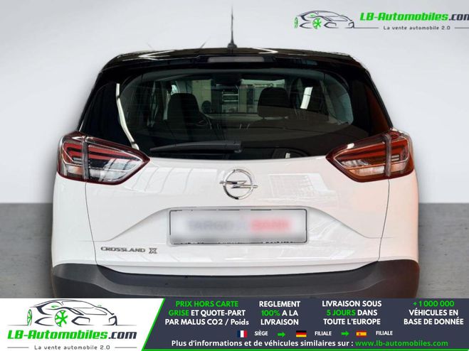 Opel Crossland X 1.2 Turbo 110 ch BVM Blanc de 2020
