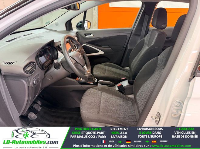 Opel Crossland X 1.2 Turbo 110 ch BVM Blanc de 2020