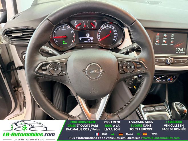 Opel Crossland X 1.2 Turbo 110 ch BVM Blanc de 2020