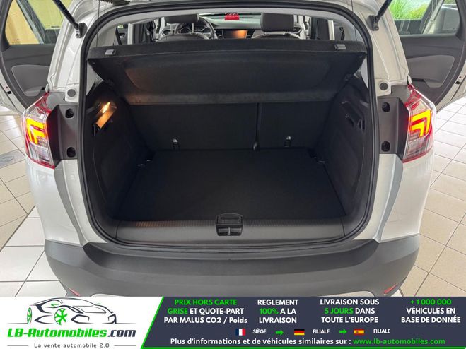Opel Crossland X 1.2 Turbo 110 ch BVA Argent� M�tallique de 2017