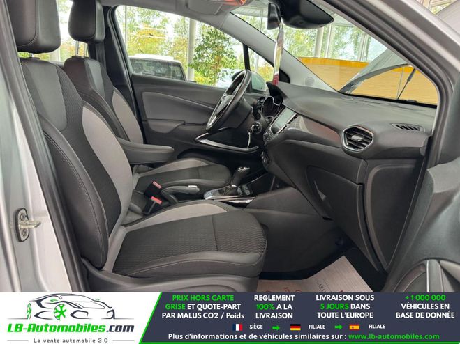 Opel Crossland X 1.2 Turbo 110 ch BVA Argent� M�tallique de 2017