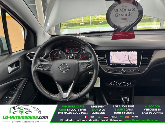 Opel Crossland X 1.2 Turbo 110 ch BVA Argent� M�tallique de 2017