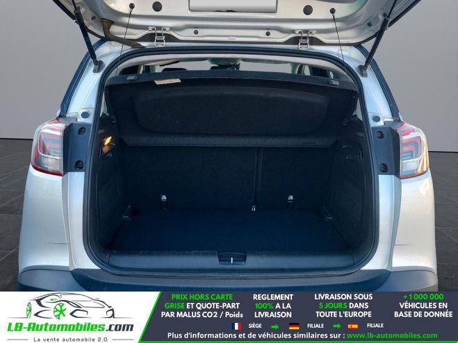 Opel Crossland X 1.2 Turbo 110 ch BVA Argent� M�tallique de 2017