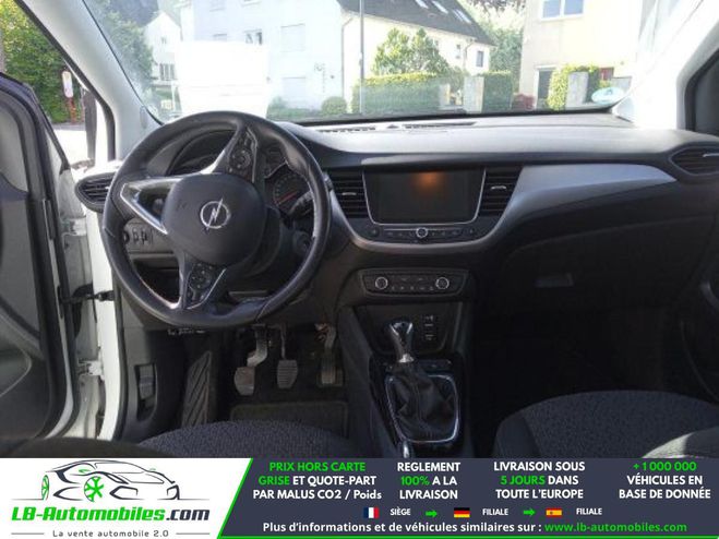 Opel Crossland X 1.2 83 ch Blanc de 2017