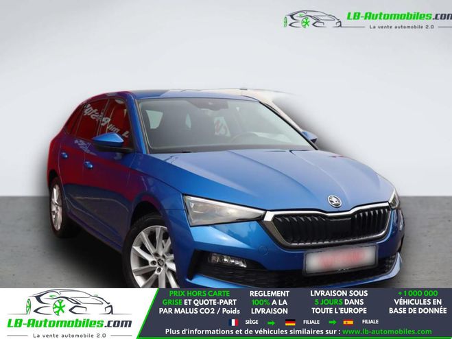 Skoda Scala 1.0 TSI 116 ch BVM Bleu M�tallique de 2019