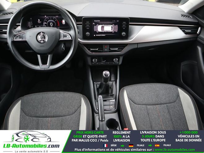 Skoda Scala 1.0 TSI 116 ch BVM Bleu M�tallique de 2019