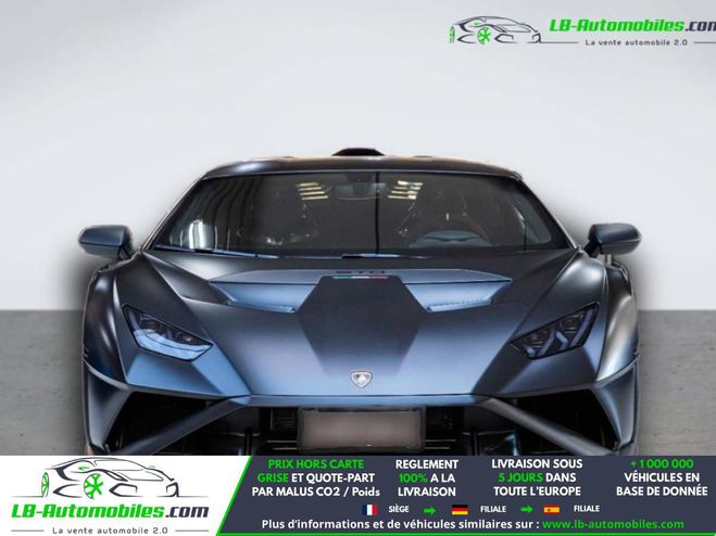 Lamborghini Huracan STO 5.2 V10 640 RWD LDF7 Noir Mate de 2021