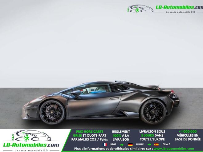 Lamborghini Huracan STO 5.2 V10 640 RWD LDF7 Noir Mate de 2021