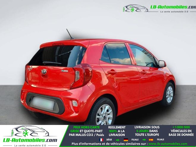 Kia Picanto 1.0 MPi 67 ch BVM Rouge M�tallique de 2020
