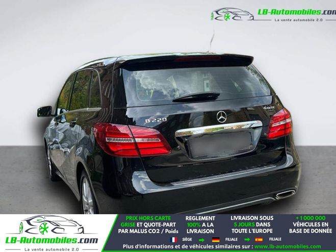 Mercedes Classe B 220 BVA 4-Matic Noir de 2018