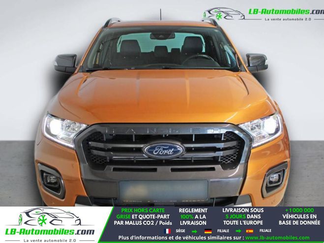Ford Ranger DOUBLE CABINE 2.0 213 BVA Orange M�tallique de 2020