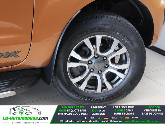 Ford Ranger DOUBLE CABINE 2.0 213 BVA Orange M�tallique de 2020