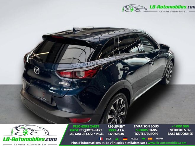 Mazda Cx 3 2.0L Skyactiv-G 121 4x2 Bleu M�tallique de 2019