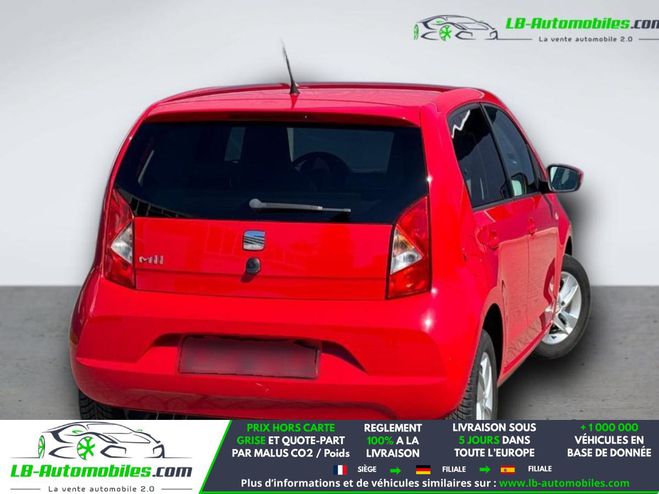Seat Mii 1.0 60 ch BVM Rouge M�tallique de 2013
