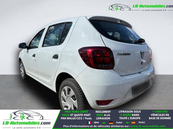 Dacia Sandero SCe 75 Blanc de 2018