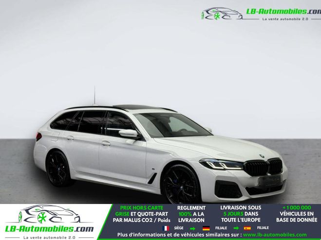 BMW Serie 5 540d xDrive 340 ch BVA Blanc de 2021