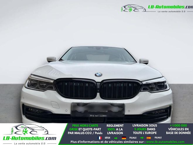 BMW Serie 5 530e 252 ch BVA Blanc de 2019
