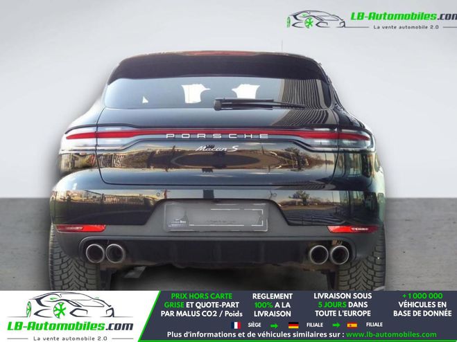 Porsche Macan S 3.0 354 ch Noir M�tallique de 2020