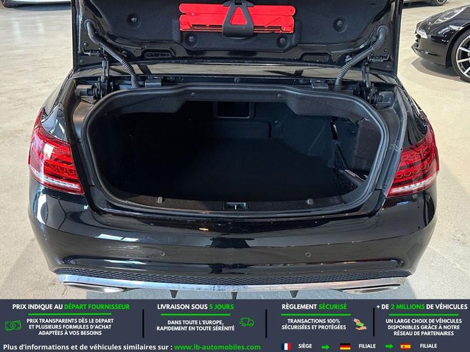 Mercedes Classe E 200 BVA Noir M�tallique de 2017