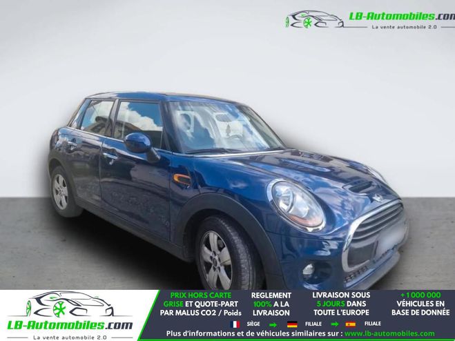 Mini Cabrio One 102 ch BVM Bleu M�tallique de 2015