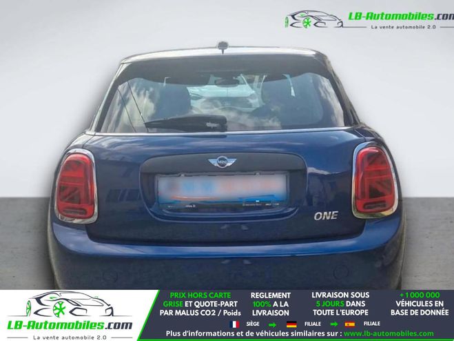 Mini Cabrio One 102 ch BVM Bleu M�tallique de 2015