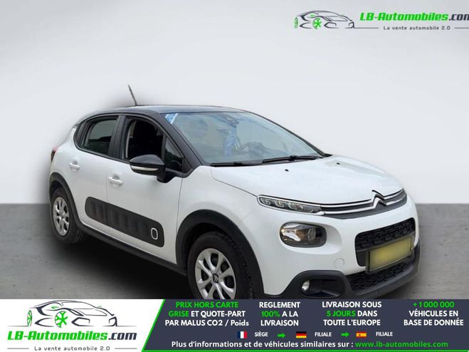 Citroen C3 PureTech 82 BVM Blanc de 2018