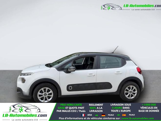 Citroen C3 PureTech 82 BVM Blanc de 2018