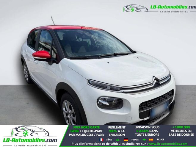 Citroen C3 BLUEHDI 100 BVM Blanc M�tallique de 2019