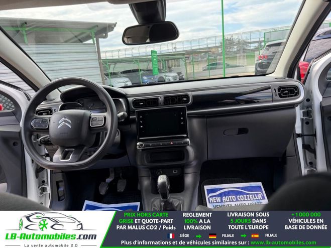 Citroen C3 BLUEHDI 100 BVM Blanc M�tallique de 2019