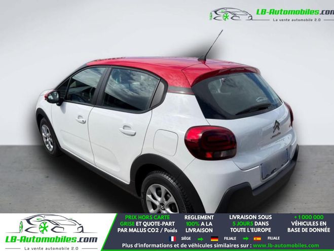 Citroen C3 BLUEHDI 100 BVM Blanc M�tallique de 2019
