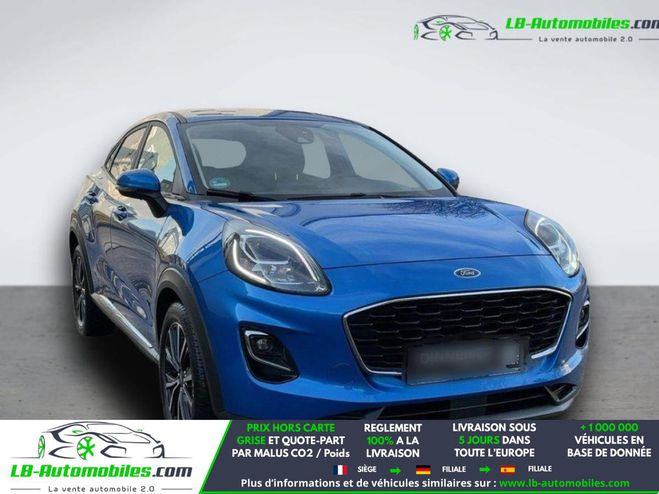 Ford Puma 1.0 EcoBoost 125 ch BVA Bleu M�tallique de 2021