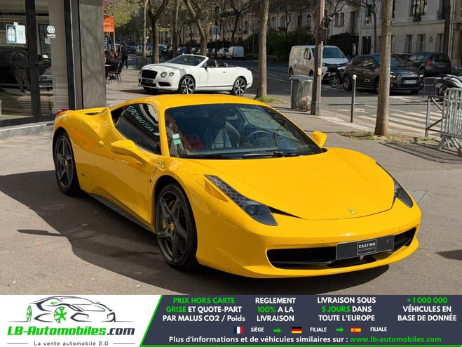 Ferrari 458 4.5 V8 570ch Jaune de 2012