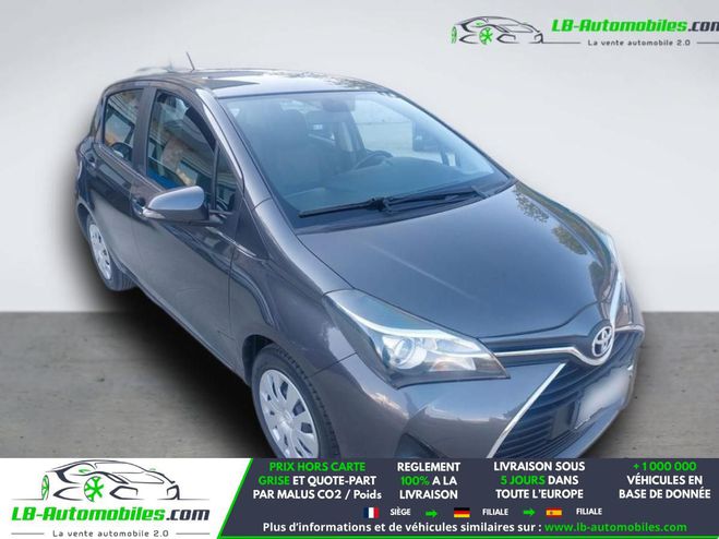 Toyota Yaris 69 VVT-i BVM Gris de 2015