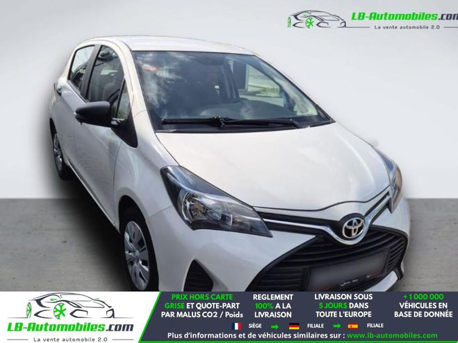 Toyota Yaris 69 VVT-i BVM Blanc de 2016