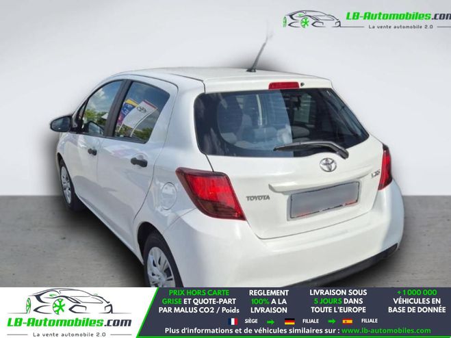 Toyota Yaris 69 VVT-i BVM Blanc de 2016