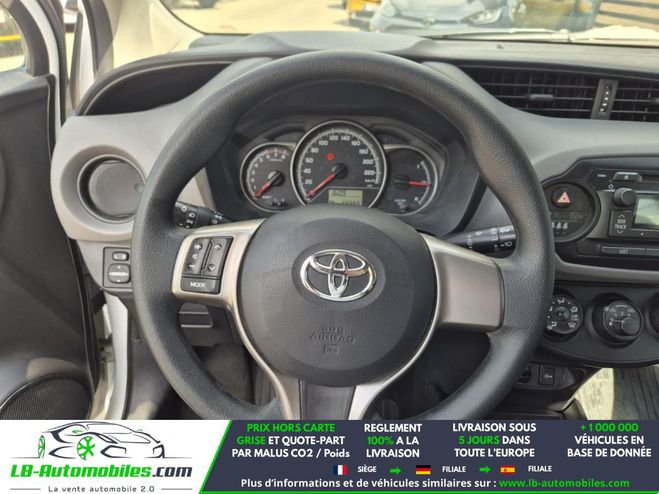 Toyota Yaris 69 VVT-i BVM Blanc de 2016